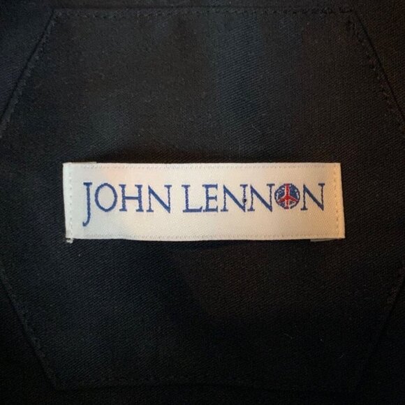 John Lennon by English Laundry Union Jack Mens Shirt XL 17.5/18 Limited Edition - Picture 8 of 10
